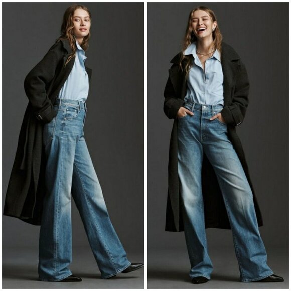 💕MOTHER SUPERIOR💕 Lasso Heel Jeans ~ How To Talk To A Tiger 24 NWT - Picture 10 of 16